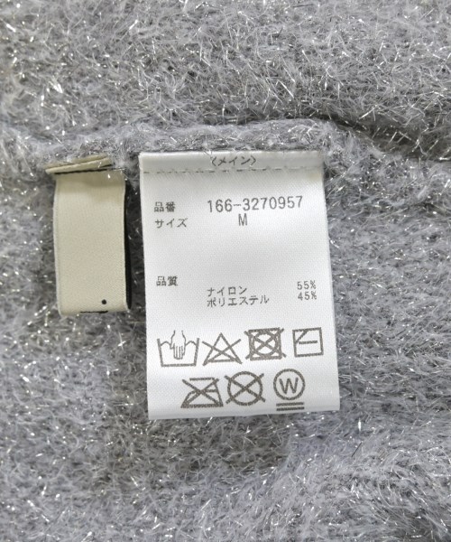 N. Natural Beauty Basic（エヌナチュラルビューティーベーシック）ニット・セーター グレー サイズ:M レディース/2200668392051