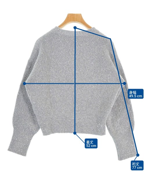 N. Natural Beauty Basic（エヌナチュラルビューティーベーシック）ニット・セーター グレー サイズ:M レディース/2200668392051