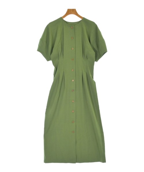 N. Natural Beauty Basic(エヌナチュラルビューティーベーシック)シャツワンピース 緑 サイズ:S/2200684671109