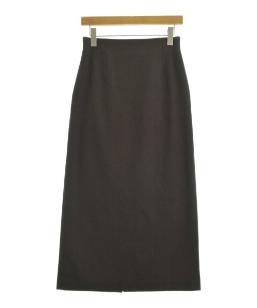 N. Natural Beauty Basic(エヌナチュラルビューティーベーシック)ロング・マキシ丈スカート 茶 サイズ:M/2200684808031