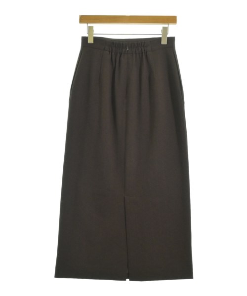 N. Natural Beauty Basic（エヌナチュラルビューティーベーシック）ロング・マキシ丈スカート 茶 サイズ:M レディース/2200684808031