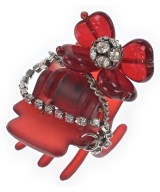 COMPLEX BIZ（コンプレックスビズ）ヘアアクセサリー 赤 サイズ:- レディース/2200619507046