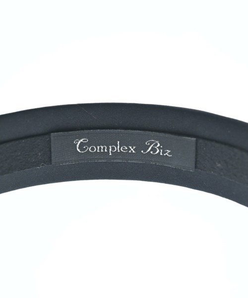 COMPLEX BIZ（コンプレックスビズ）ヘアアクセサリー 黒 サイズ:- レディース/2200719040597