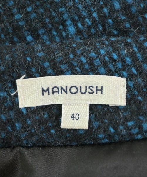 MANOUSH（マヌーシュ）ミニスカート 青 サイズ:40(M位) レディース/2200644382045