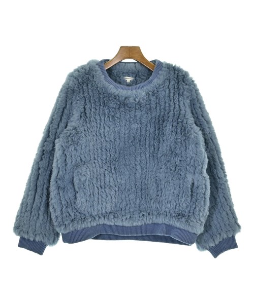 MANOUSH(マヌーシュ)ニット・セーター 青 サイズ:M/2200661516126
