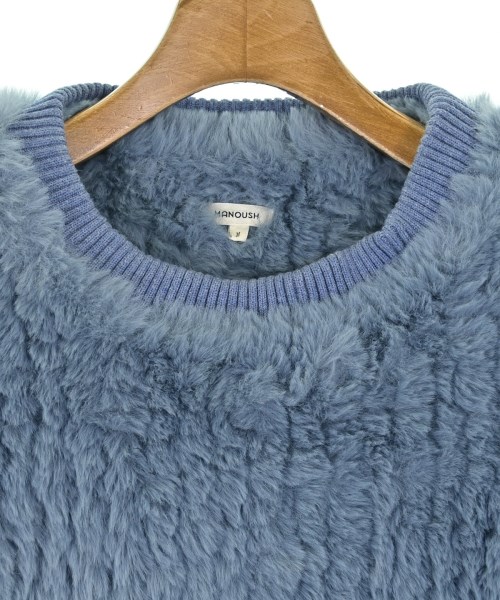 MANOUSH（マヌーシュ）ニット・セーター 青 サイズ:M レディース/2200661516126