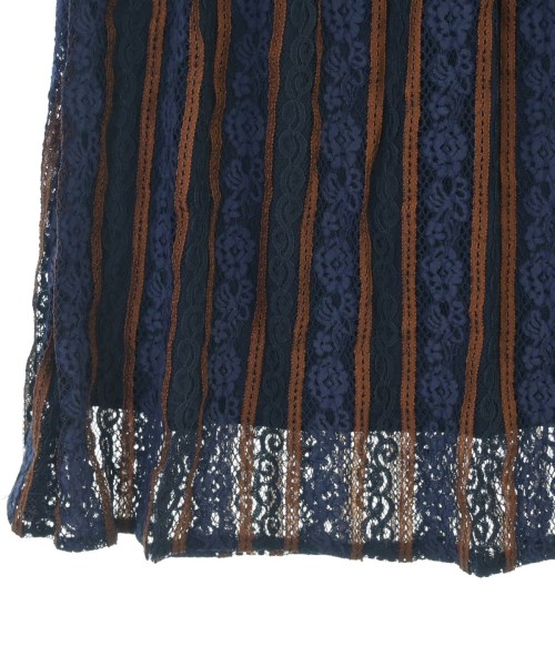 WHO'S WHO GALLERY（フーズフーギャラリー）ロング・マキシ丈スカート 紺 サイズ:M レディース/2200633925048