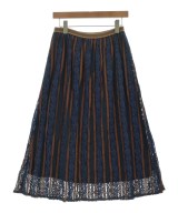 WHO'S WHO GALLERY（フーズフーギャラリー）ロング・マキシ丈スカート 紺 サイズ:M レディース/2200633925048