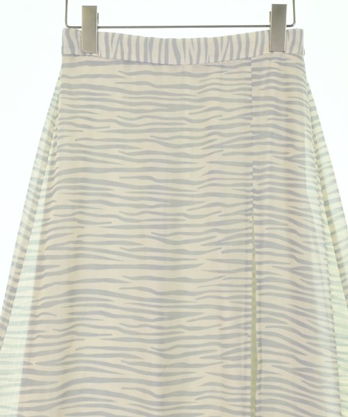 WHO'S WHO GALLERY（フーズフーギャラリー）ロング・マキシ丈スカート グレー サイズ:F レディース/2200618794041