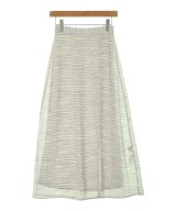 WHO'S WHO GALLERY（フーズフーギャラリー）ロング・マキシ丈スカート グレー サイズ:F レディース/2200618794041