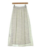 WHO'S WHO GALLERY（フーズフーギャラリー）ロング・マキシ丈スカート グレー サイズ:F レディース/2200618794041