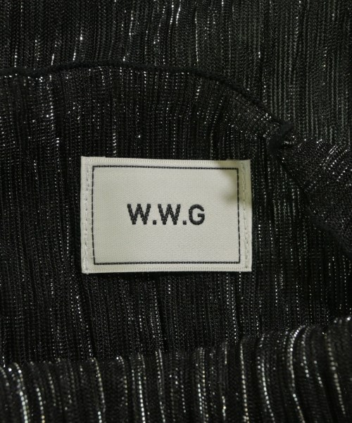 WHO'S WHO GALLERY（フーズフーギャラリー）ノースリーブ 黒 サイズ:F レディース/2200616573044