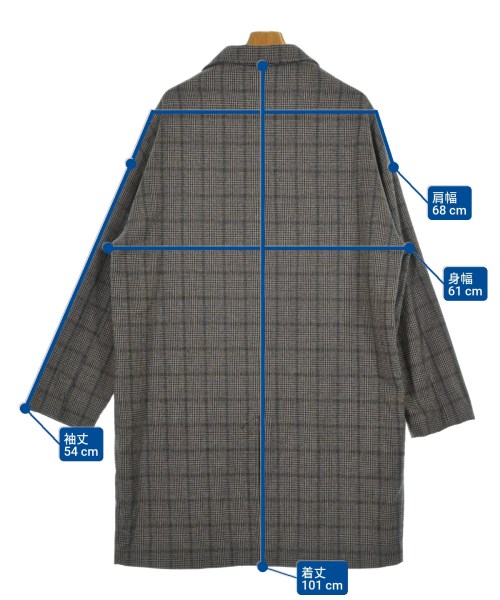 WHO'S WHO GALLERY（フーズフーギャラリー）ステンカラーコート グレー サイズ:F メンズ/2200655703105