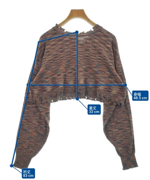 WHO'S WHO GALLERY（フーズフーギャラリー）カーディガン 青 サイズ:F レディース/2200658827044