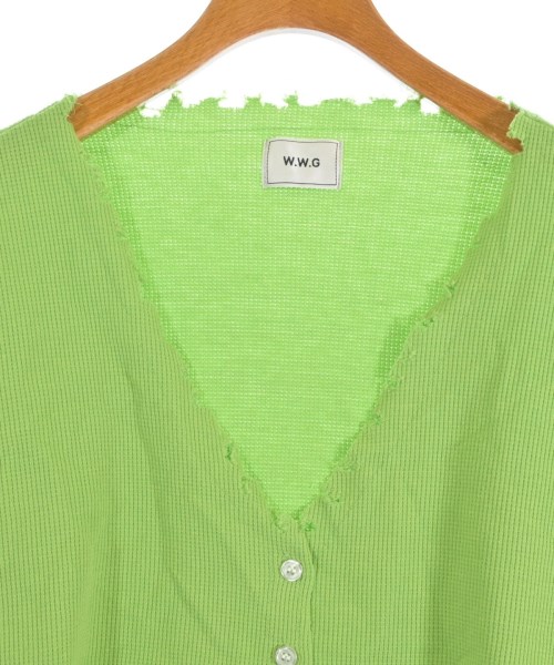 WHO'S WHO GALLERY（フーズフーギャラリー）カーディガン 緑 サイズ:F レディース/2200658827051