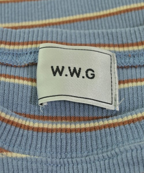 WHO'S WHO GALLERY（フーズフーギャラリー）Tシャツ・カットソー 青 サイズ:F レディース/2200634977022