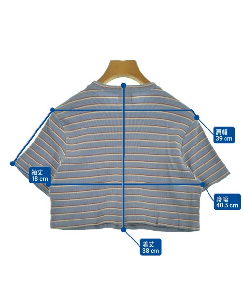 WHO'S WHO GALLERY（フーズフーギャラリー）Tシャツ・カットソー 青 サイズ:F レディース/2200634977022