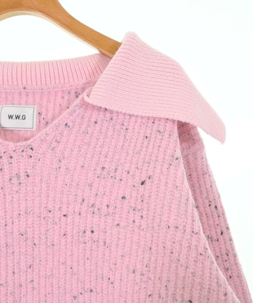 WHO'S WHO GALLERY（フーズフーギャラリー）ニット・セーター ピンク サイズ:F レディース/2200639094045