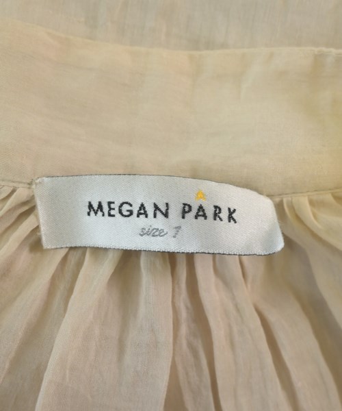MEGAN PARK（ミーガンパーク）カジュアルシャツ ベージュ サイズ:1(S位) レディース/2200713113068