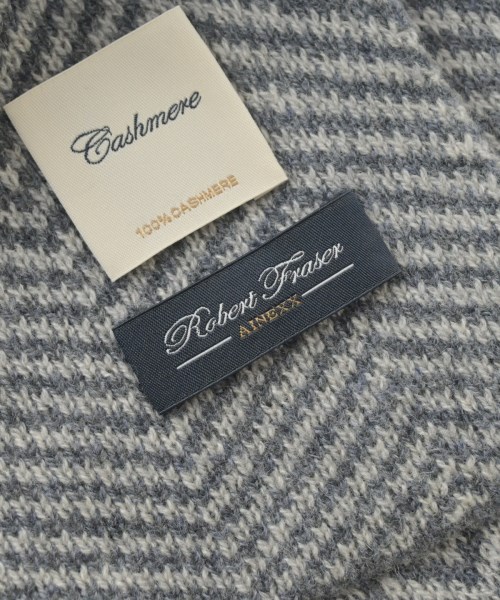 ROBERT FRASER（ロバートフレイザー）マフラー グレー サイズ:- メンズ/2200661361184