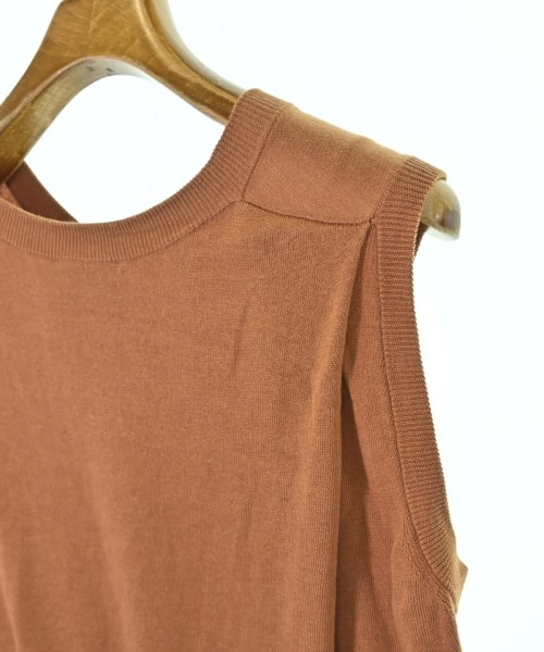 plumpynuts（プランピーナッツ）ベスト/ノースリーブ 茶 サイズ:-(L位) レディース/2200640576066