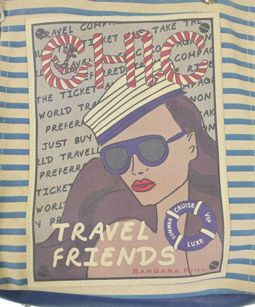 BARBARA RIHL（バーバラリール）トートバッグ グレー サイズ:- レディース/2200618230327