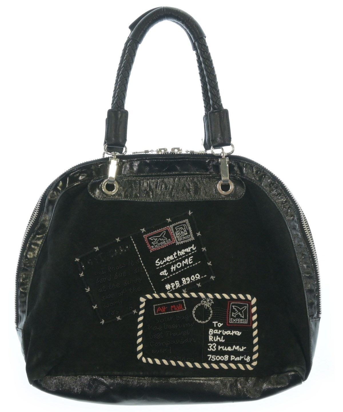 バーバラ リール BARBARA RIHL  ワンショルダーバッグ  グリーン【中古】 バーバラ リール BARBARA RIHL ワンショルダーバッグ グリーン【中古