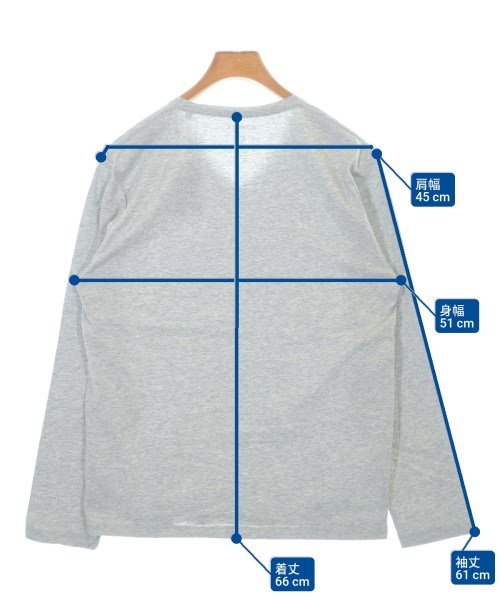 ROSSO（ロッソ）Tシャツ・カットソー グレー サイズ:L メンズ/2200642910073
