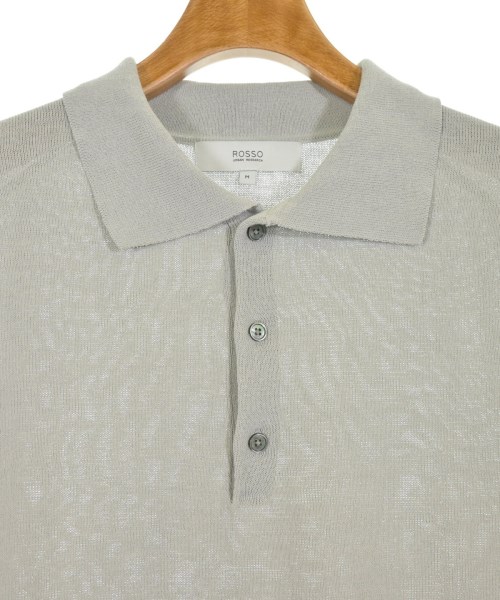 ROSSO（ロッソ）ポロシャツ グレー サイズ:M メンズ/2200618766086
