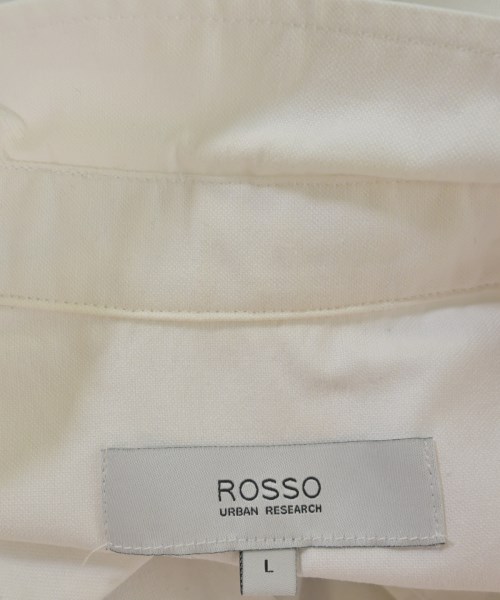 ROSSO（ロッソ）カジュアルシャツ 白 サイズ:L メンズ/2200683423075