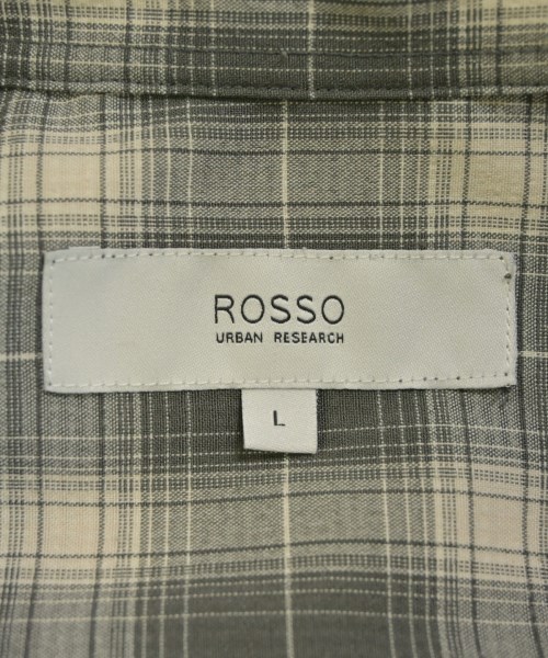 ROSSO（ロッソ）カジュアルシャツ グレー サイズ:L メンズ/2200715066102