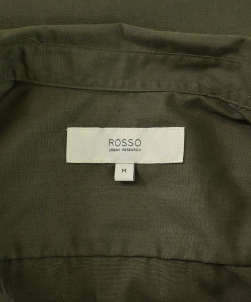 ROSSO（ロッソ）カジュアルシャツ カーキ サイズ:M メンズ/2200713415094