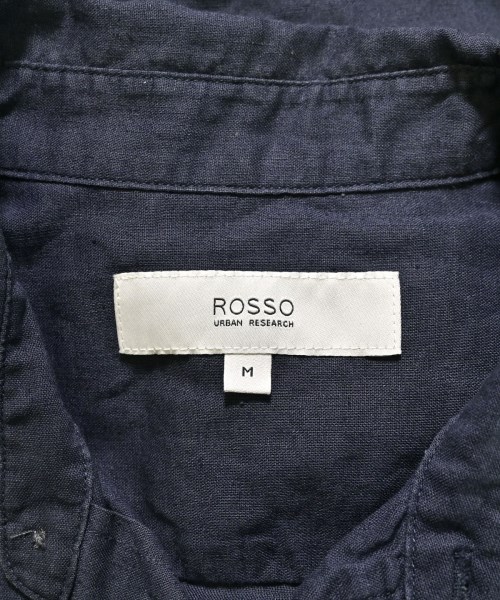 ROSSO（ロッソ）カジュアルシャツ 紺 サイズ:M メンズ/2200714986012
