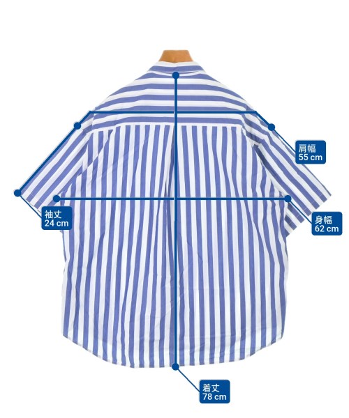 ROSSO（ロッソ）カジュアルシャツ 青 サイズ:XL メンズ/2200640065058