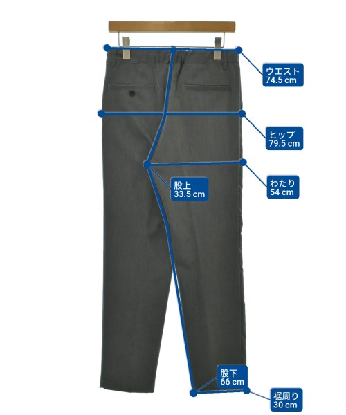 ROSSO（ロッソ）スラックス グレー サイズ:M メンズ/2200661648063