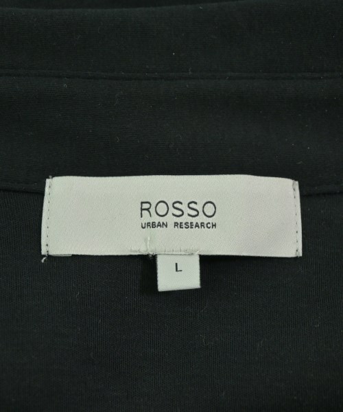 ROSSO（ロッソ）ポロシャツ 黒 サイズ:L メンズ/2200726003028