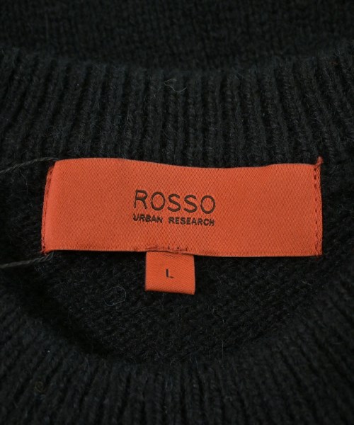 ROSSO（ロッソ）ニット・セーター 黒 サイズ:L メンズ/2200729670142