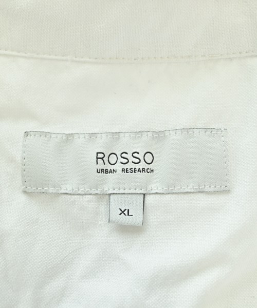 ROSSO（ロッソ）カジュアルシャツ 白 サイズ:XL メンズ/2200718976057