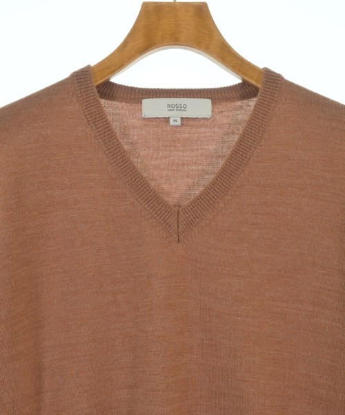 ROSSO（ロッソ）ニット・セーター 茶 サイズ:XL メンズ/2200691062044