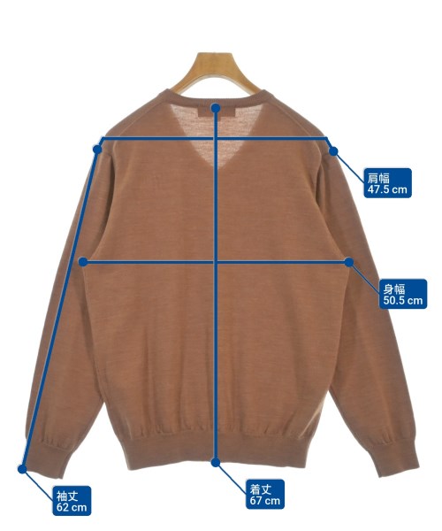 ROSSO（ロッソ）ニット・セーター 茶 サイズ:XL メンズ/2200691062044