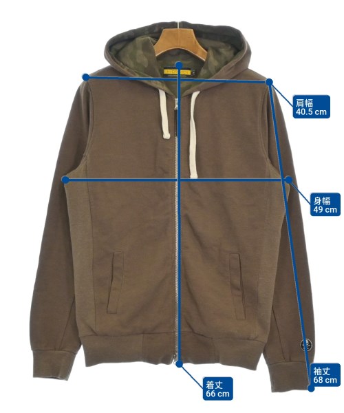 HYDROGEN（ハイドロゲン）パーカー 茶 サイズ:M メンズ/2200622839035