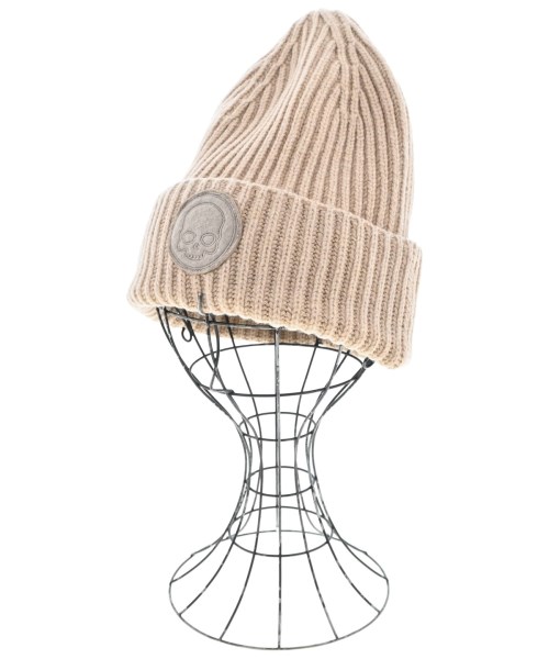 HYDROGEN(ハイドロゲン)ニットキャップ・ビーニー ベージュ サイズ:-/2200657447021
