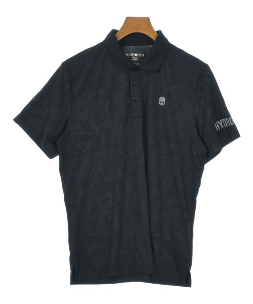 HYDROGEN(ハイドロゲン)ポロシャツ 黒 サイズ:M/2200644773065