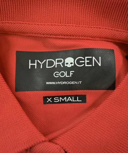 HYDROGEN（ハイドロゲン）ポロシャツ 赤 サイズ:XS レディース/2200646743073
