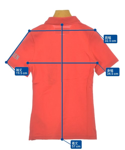 HYDROGEN（ハイドロゲン）ポロシャツ 赤 サイズ:XS レディース/2200646743073