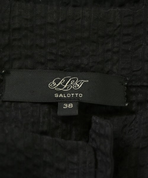 SALOTTO（サロット）カジュアルシャツ 黒 サイズ:38(M位) レディース/2200676816037