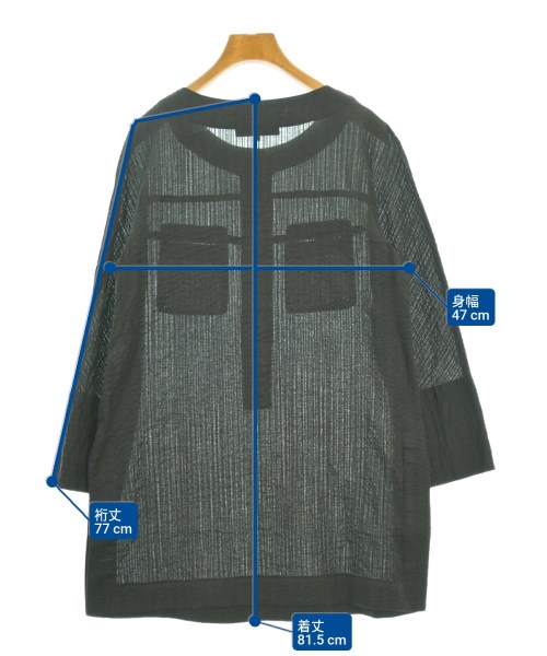 SALOTTO（サロット）カジュアルシャツ 黒 サイズ:38(M位) レディース/2200676816037