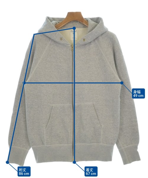 ORCIVAL（オーシバル）パーカー グレー サイズ:5(L位) メンズ/2200621392074