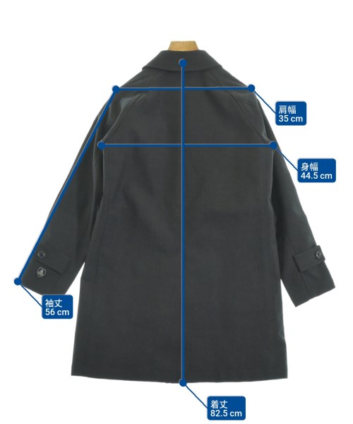 ORCIVAL（オーシバル）ステンカラーコート グレー サイズ:0(S位) レディース/2200619366018