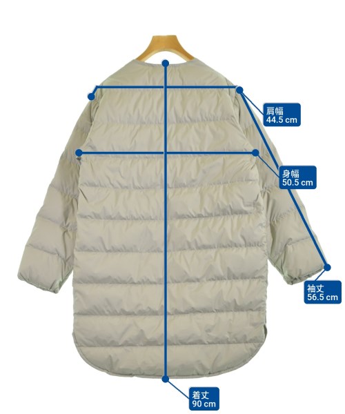 ORCIVAL（オーシバル）ダウンコート グレー サイズ:1(M位) レディース/2200634495014